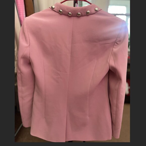 Cinq A Sept- Dive Studded Single Button Blazer (Size 8) - Picture 2 of 2